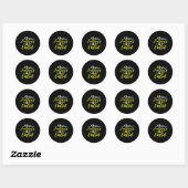 Sticker Rond Vos sentiments sont valables - Sensibilisation à l (Feuille)