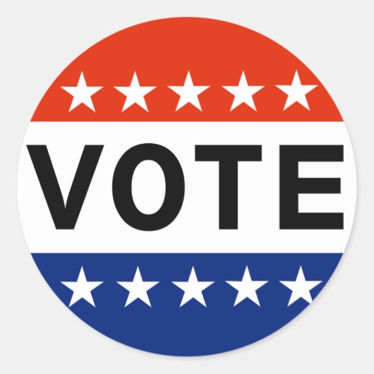 Sticker Rond Vote (Devant)