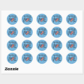 STICKER ROND VOTE (Feuille)