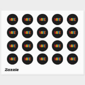 Sticker Rond Vote 2024 (Feuille)