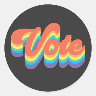 Sticker Rond Vote 2024