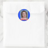 Sticker Rond Vote Nancy Pelosi (Sac)