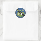Sticker Rond Vote no pour B.O. (Sac)