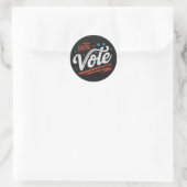 STICKER ROND VOTER (Sac)