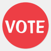 STICKER ROND VOTER (Devant)