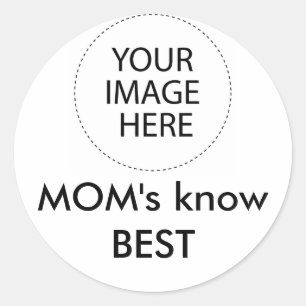 Sticker Rond Votre image ici jGibney Le MUSÉE Zazzle Cadeaux