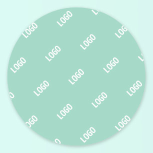 Sticker Rond Votre image ou logo téléchargé en mosaïque   Turqu