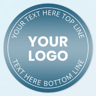 Sticker Rond Votre logo avec modification de n'importe quelle c