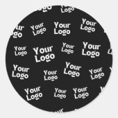 Sticker Rond Votre logo de conception ou d'entreprise | Placeme (Devant)