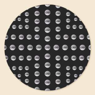 Sticker Rond Votre logo ou n'importe quelle image Motif moder
