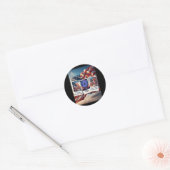 Sticker Rond Votre vote1 (Enveloppe)