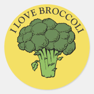Sticker Rond Vous aimez le brocoli ?