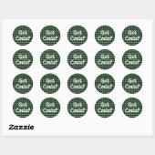 Sticker Rond Vous avez Craic ? (Feuille)