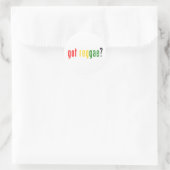 Sticker Rond vous avez du reggae ? (Sac)