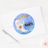 Sticker Rond Vous avez été réservé Halloween Classic Round Stic (Enveloppe)