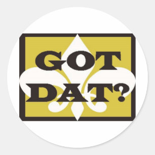 STICKER ROND VOUS AVEZ LE DAT ?