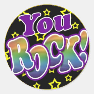 Sticker Rond Vous basculez !