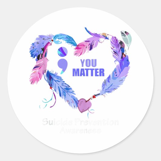 Sticker Rond Vous Coeur (Devant)