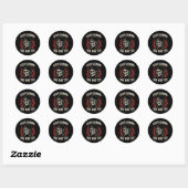 Sticker Rond Vous comptez - Prévention Sensibilisation à la san (Feuille)