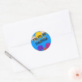 Sticker Rond Vous Êtes Mon Soleil (Enveloppe)