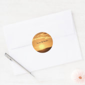 Sticker Rond Vous êtes My Sunshine (Enveloppe)