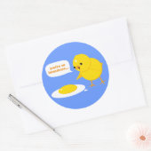 Sticker Rond Vous êtes si immature... (Enveloppe)