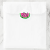 Sticker Rond Vous êtes un dans un Melon (Sac)