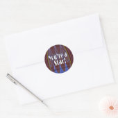 Sticker Rond Vous êtes une étoile ! (Enveloppe)