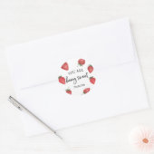 Sticker Rond Vous êtes une Saint-Valentin très douce (Enveloppe)