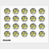 Sticker Rond Vous êtes Wur-wilf ! (Feuille)