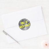 Sticker Rond Vous êtes Wur-wilf ! (Enveloppe)