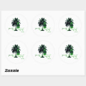 Sticker Rond Vous Existe Dans Le Contexte (Version Brat) (Feuille)