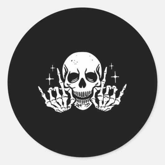 Sticker Rond Vous Inspire Mon Tueur De Série Intérieur - Avant (Devant)