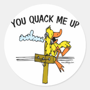 Sticker Rond Vous Me Débarrassez
