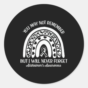 Sticker Rond Vous ne vous souvenez peut-être pas du Mois de la 