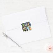 Sticker Rond Vous n'êtes jamais satisfait (Enveloppe)