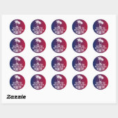 Sticker Rond Vous Pensez Être Tombé D'Un Cocotier En 2024 (Feuille)