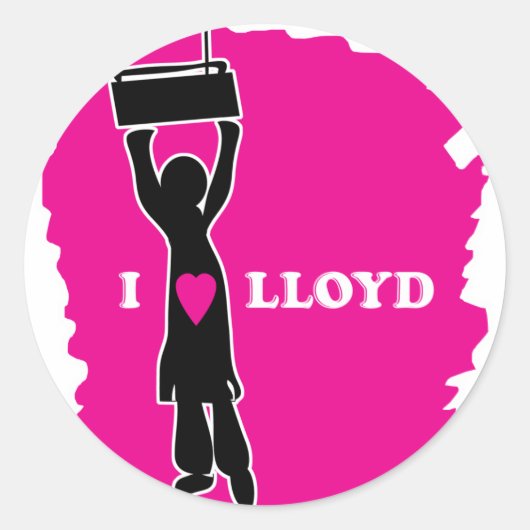 Sticker Rond Vous pouvez dire n'importe quoi (Devant)