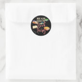 Sticker Rond Vous Pouvez M'Appeler Réserver Fairy Nerd (Sac)