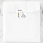 Sticker Rond Vous, Rocher, Vous Réglez (Sac)