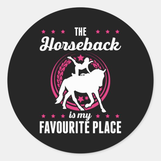 Sticker Rond Voûte À Cheval Pour Voûte À Cheval Et (Devant)