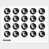 STICKER ROND VOYAGE N DUDE 15 (Feuille)