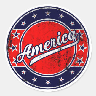 Sticker Rond Voyageur mondial - Amérique | USA Hockey