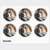 Sticker Rond Voyageurs de métro (Feuille)