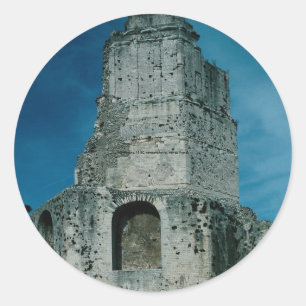 Sticker Rond Voyagez Magne, 15 AVANT JÉSUS CHRIST, des rempart