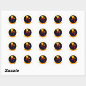 Sticker Rond VP-94 Pêcheurs (Feuille)