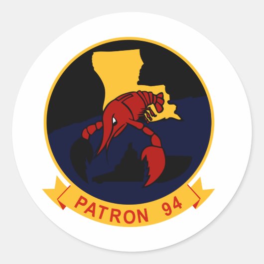 Sticker Rond VP-94 Pêcheurs (Devant)