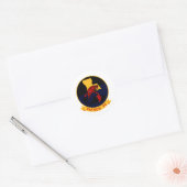 Sticker Rond VP-94 Pêcheurs (Enveloppe)