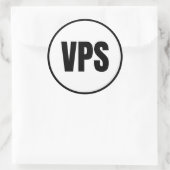 Sticker Rond VPS - Fort Walton Beach (Sac)