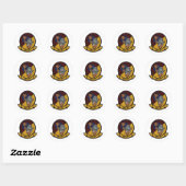 STICKER ROND VR-57 (Feuille)